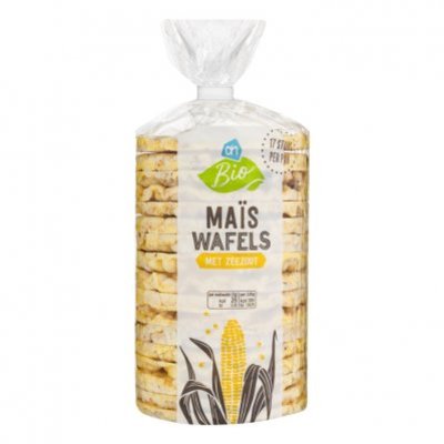 Huismerk Biologisch Maïswafels met zeezout